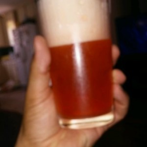 Orange alkaceltser in apple juice turn down for what?