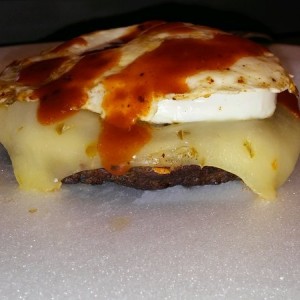 Low carb cheese burger
