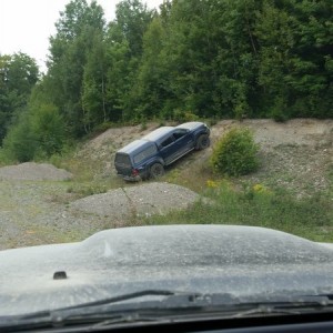 Jason fooling around. Maine trip 2016