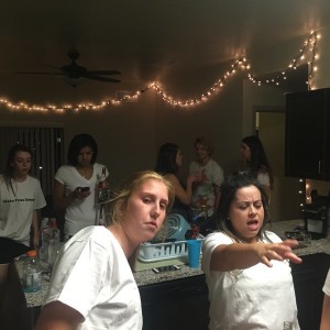 Prepping for a BSU paint party!