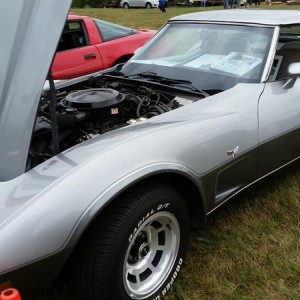 Corvette @ Tractor & Truck show