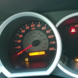 About the lowest I've gotten this summer, 13.75mpg