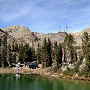 At the lake