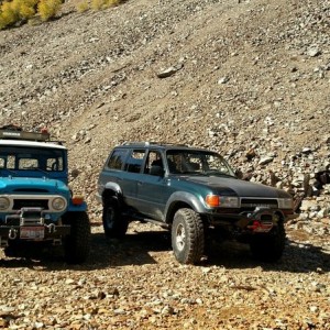 FJ40 and FJ80 @ Boulder city