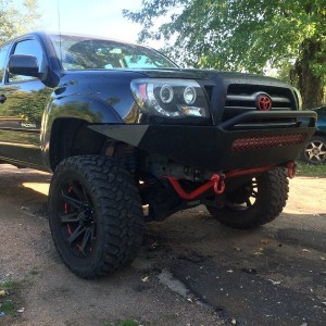 Homemade front bumper