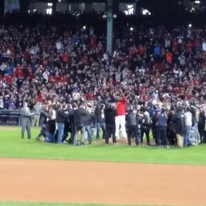 David Ortiz saying goodbye