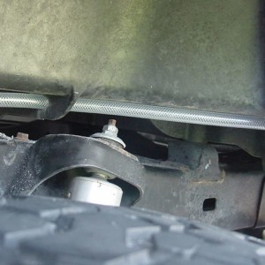 Hose Routing Wheel Well