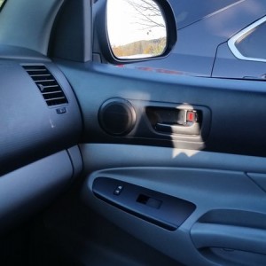 Tweeter Ring Painted Black - Passenger Door
