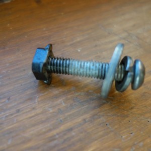 Broken Skid plate nut (bike)