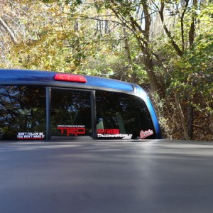 Fog Anytime and Toywerx Sticker