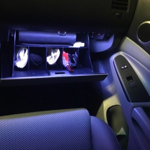 Glove box LEDs