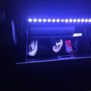 Glove box LEDs