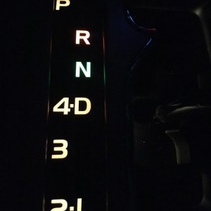 Stock shifter light.