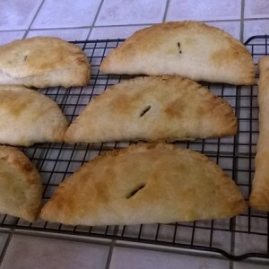 Venison meat pies