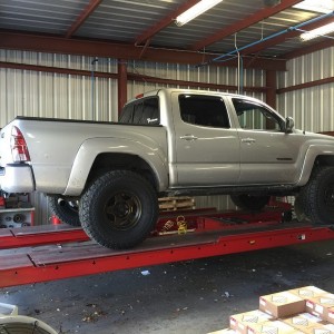 2nd gen Tacoma SCS F5 Cooper ST maxx 315/75-16 need cut fenders