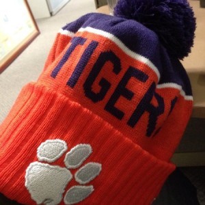 What I ended up with for white elephant. Go tigers?