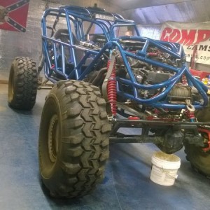 Visiting family for the holidays. They told me my cousin in law had a crawler I should check out. Uh yep, just a little BA. 750+ hp.