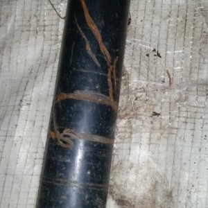 Bent driveshaft