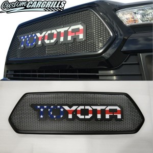 Toyota-Tacoma-2016-American-Flag-Custom-Grill