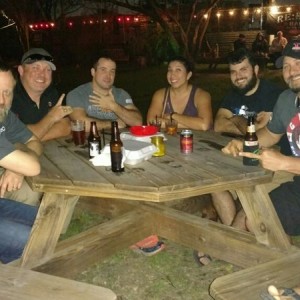 BBQ with my Houston family. :cool: