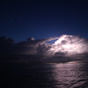 Lightning from Hatteras/Ocracoke Ferry