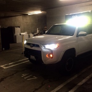 All lights up