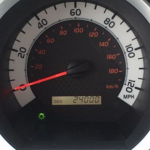 Just getting her broke in