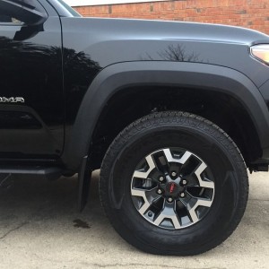 60mm TRD resin sticker.