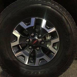 TRD resin sticker center cap 60mm