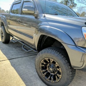 New tires. 265/70/17 Motto Terra Grapplers G2