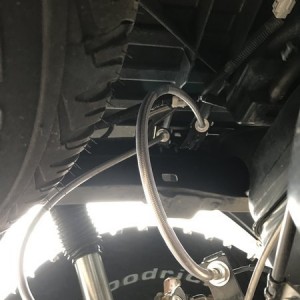 Toytec extended brake lines