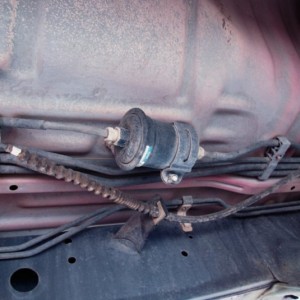 Old fuel filter