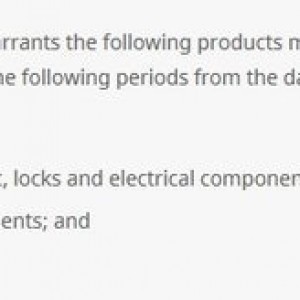 Warranty Information
