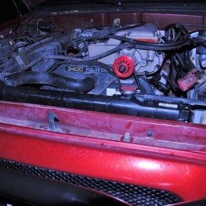 New radiator w/ TRD cap