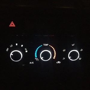 New Climate control knobs.