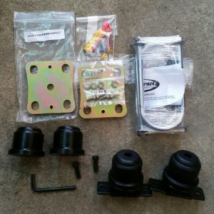 Wheeler Front And Rear Bumpstops And All Pro U-Bolt Flip Kit