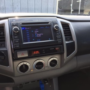 A 2013 touch screen in a 2010, not a bad fit.