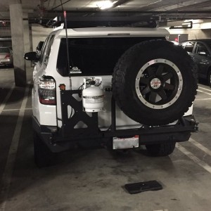 Propane set up