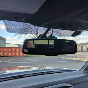 View from Drivers seat