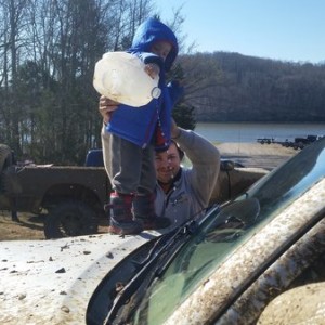 Levi and Trip cleaning