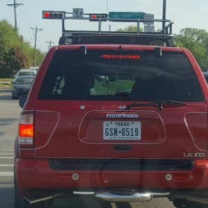 CHROME!!! Couldn't get a side pic, it was even shinier.