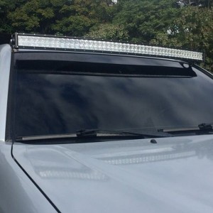 Closer view of the light bar