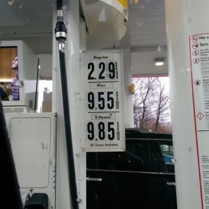 That's some expensive gas!