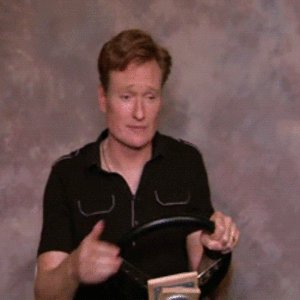 Conan Obrien Driving