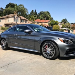 Bought a new car today. 2017 AMG C63s Coupe. 503hp and 516 ft.lbs.