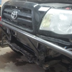 Custom hybrid bumper
