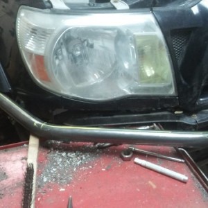 Custom hybrid bumper