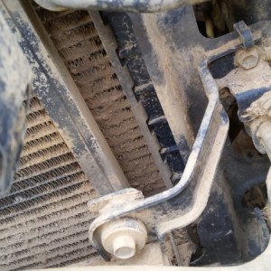 Radiator mud