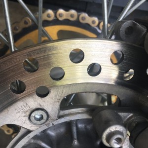 Chewing up rotors