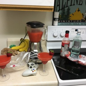 *didnt send right last night. Daqueris, call of Duty and Country Music LOL. What a night